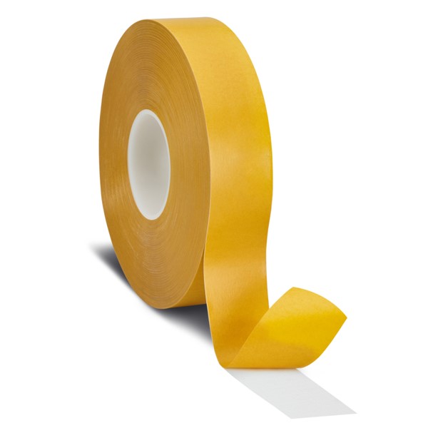 9271 Double Sided White PVC Tape 12mm x 50m