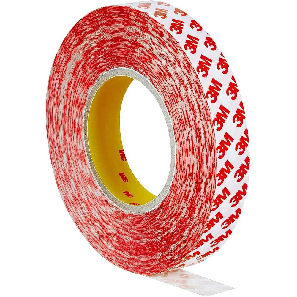 3M™ GPT-020F Double Coated Tape 19mm x 50m Clear