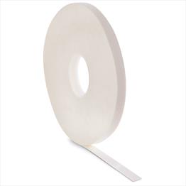 High Tack Double Sided PE Foam Tape 1mm x 12mm x 50m White