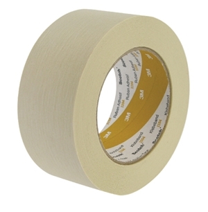 3M™ 1104 Low Tack Paper Masking Tape 72mm x 50m