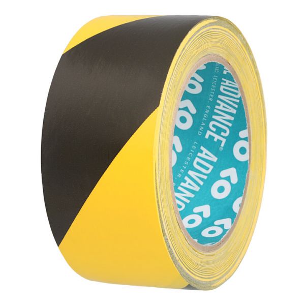 AT8H Hazard Warning Tape 50mm x 33m Black/Yellow