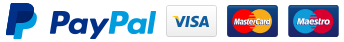 We Accept - VISA, Mastercard, Maestro & Pyapl